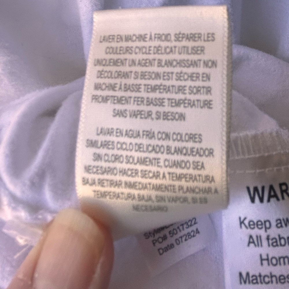 Eileen West NWOT Women's White Long Sleeve Nightgown - Picture 10 of 11